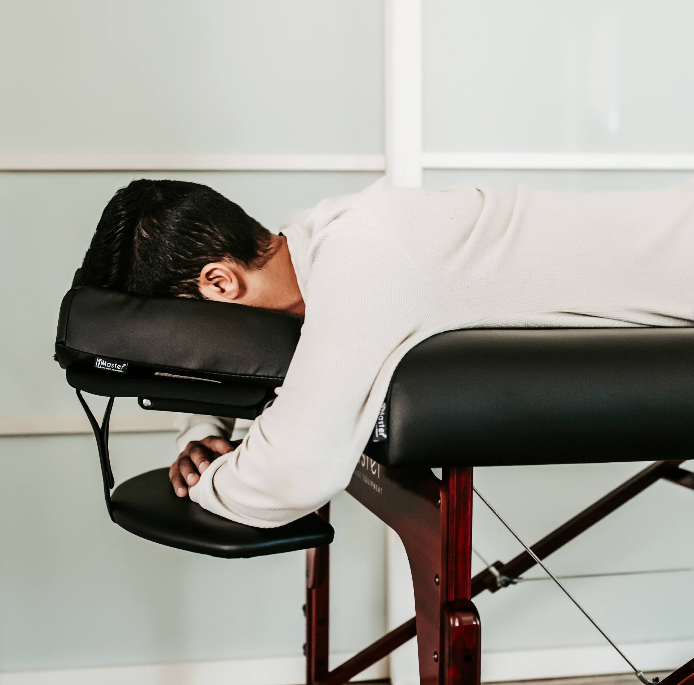 Face-down recovery bed setup